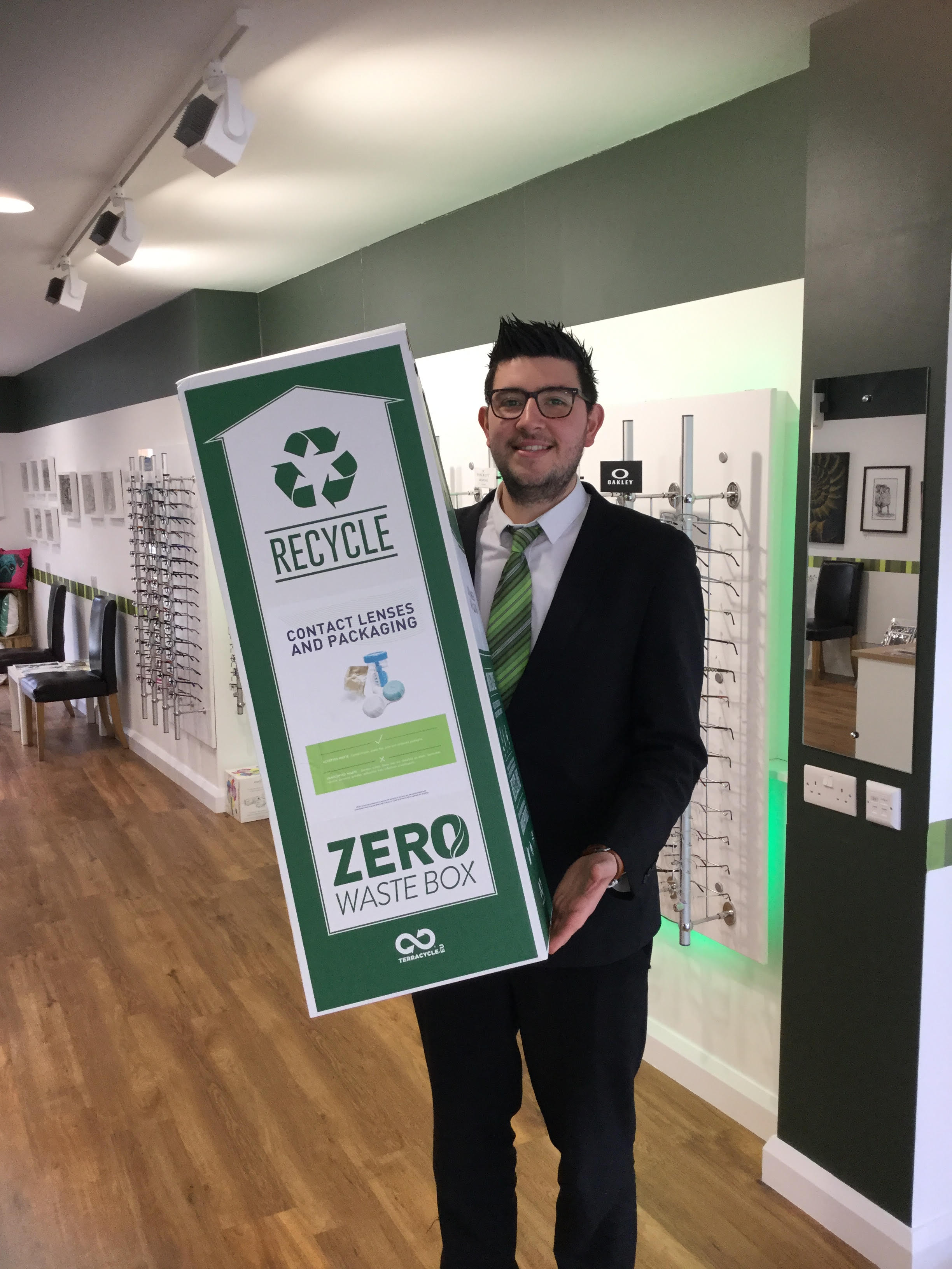 Valli Opticians launches visionary contact lens recycling scheme image