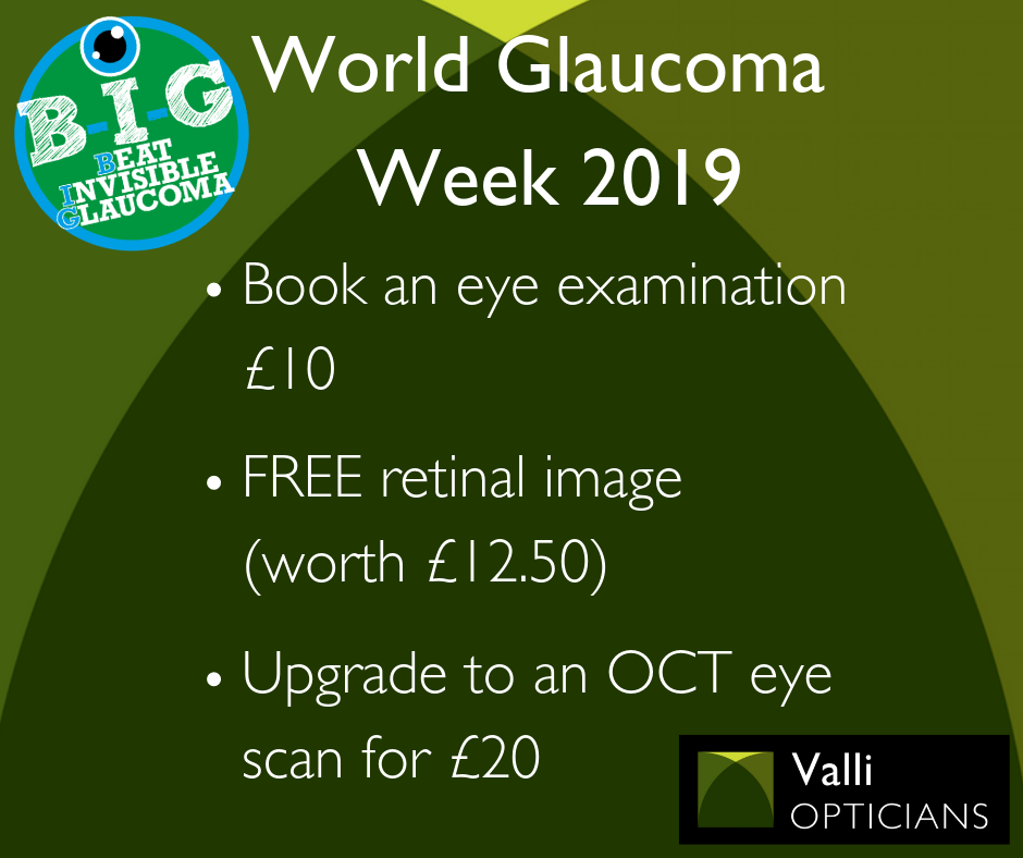 World Glaucoma Week: Valli Opticians promotes regular eye tests image