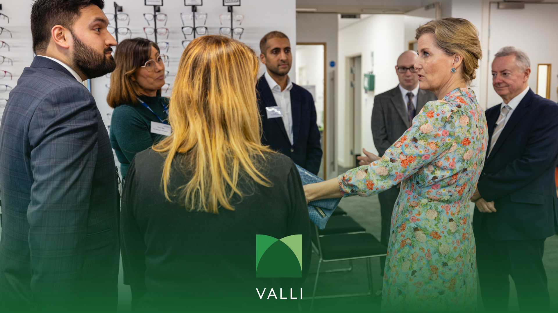 University Valli Opticians Welcomes Her Royal Highness The Duchess of Edinburgh image